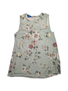 🌞 3/$15 Apt 9 Ruffle Floral Top Medium